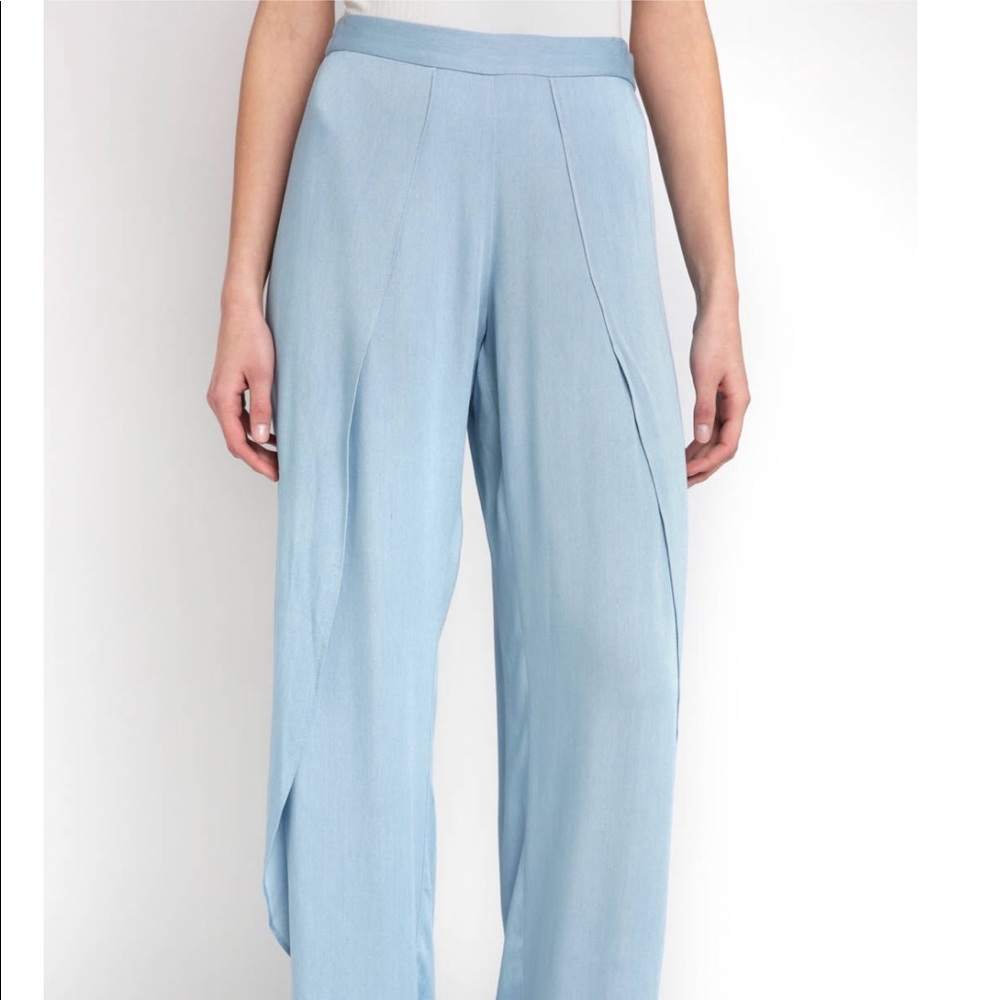 High Waisted Wide Leg Pant